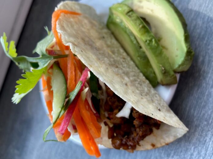 plant-based taco