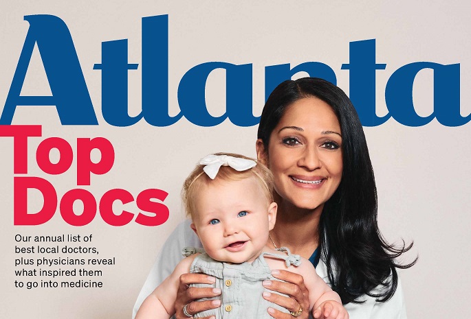 atlanta magazine's 2024 top doctors cover