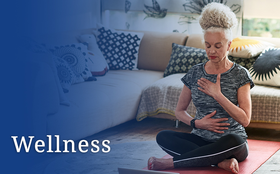 wellness landing page mobile image