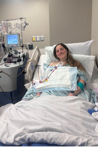 Melissa ALS patient in the hospital