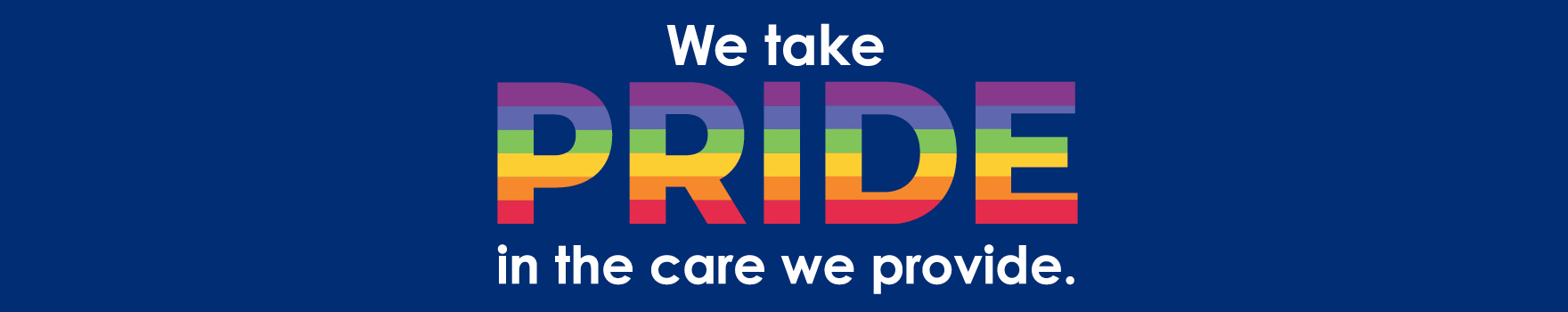 Pride Landing Page Banner