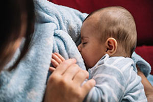 breastfeeding baby