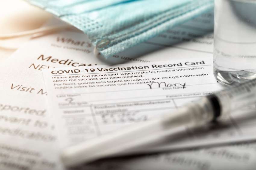 Covid-19 vaccination record card