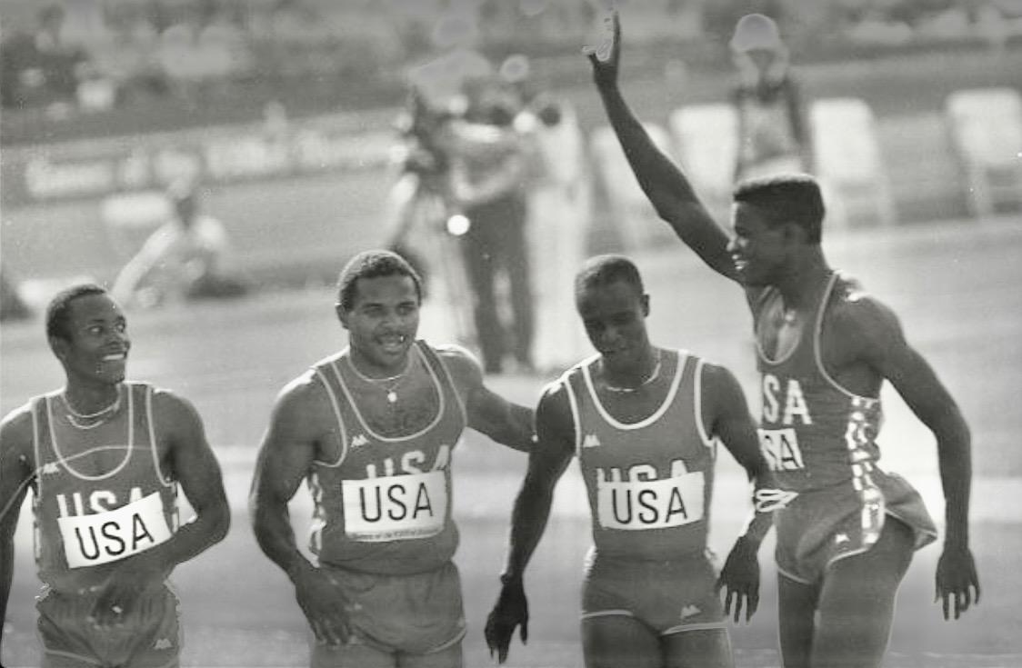 Sam Graddy in the olympics
