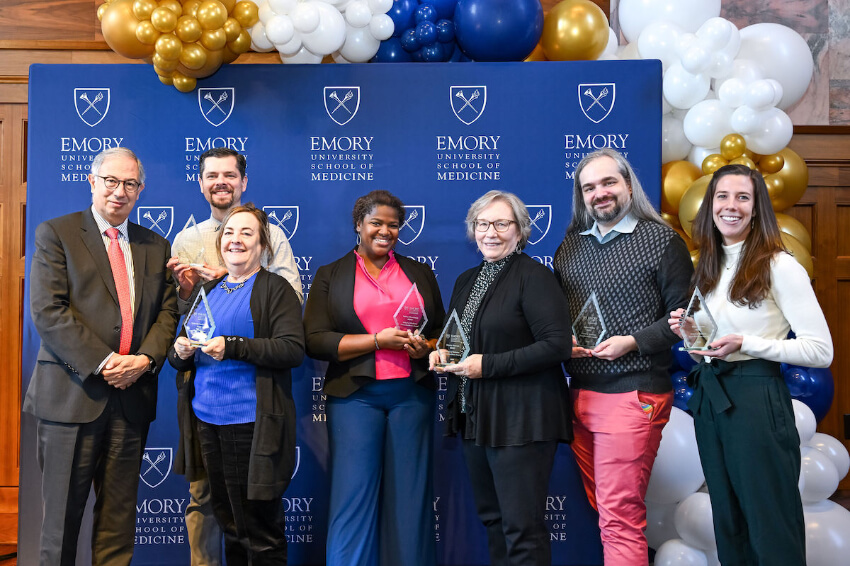 microgrant award recipients pose together