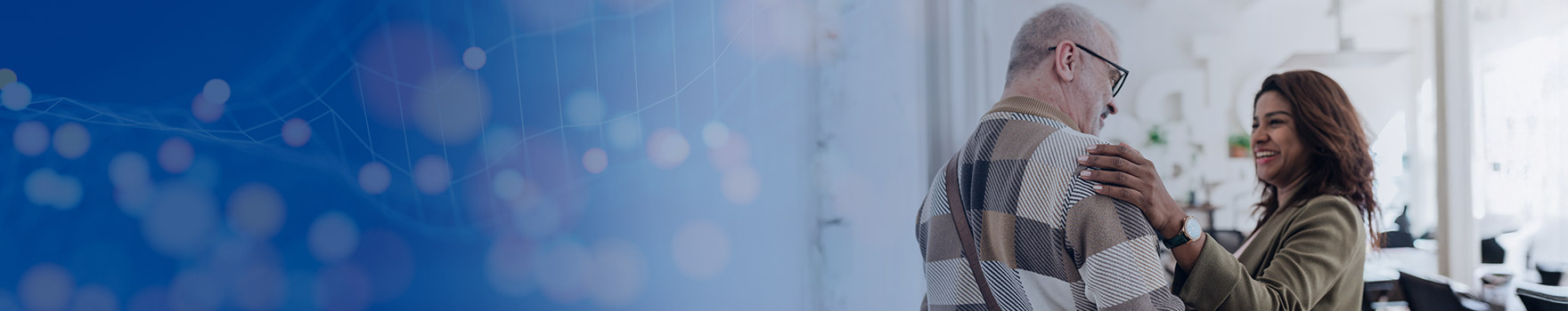 a couple inside an office