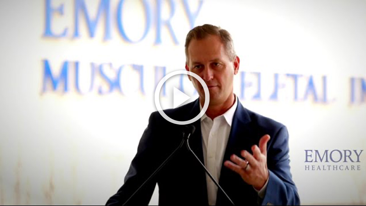 Atlanta Braves President and CEO Derek Schiller talks about Emory Healthcare's role in the Braves' success